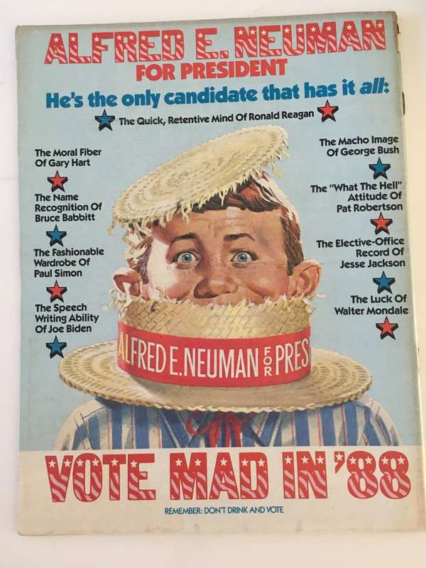 VINTAGE MAD MAGAZINE NO. 280 - 1988