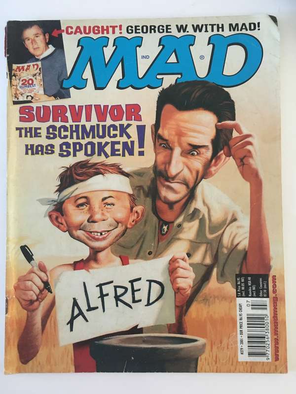 VINTAGE MAD MAGAZINE - NO. 379 JULY 2001