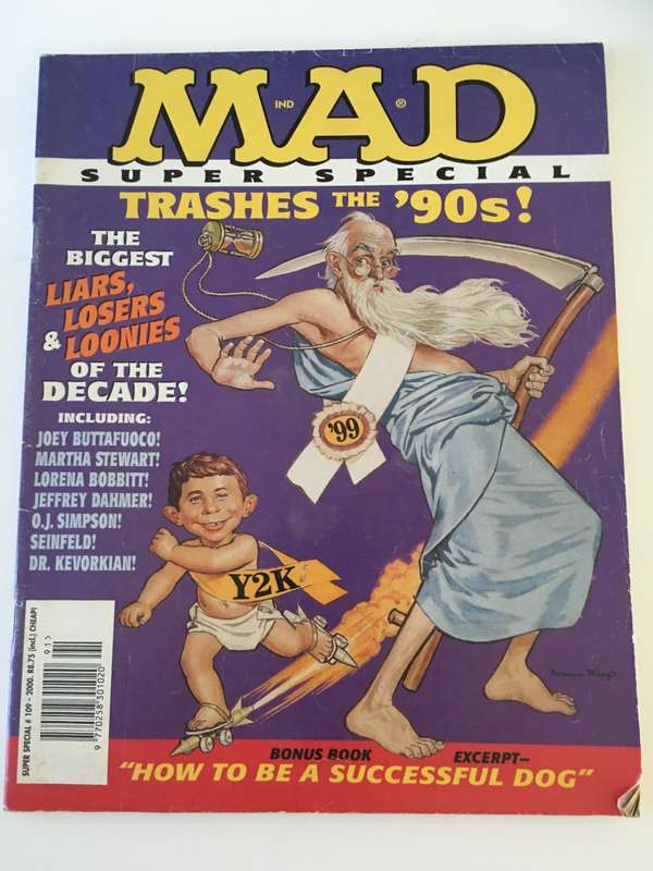 VINTAGE MAD MAGAZINE  NO. 109 - 2000 SUPER SPECIAL