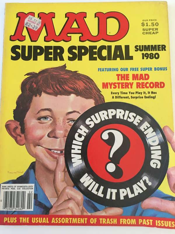 VINTAGE MAD MAGAZINE  SUPER SPECIAL SUMMER 1980 SUPER THICK