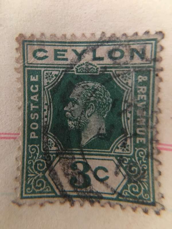 LOVELY USED 2 KING GEORGE CELON STAMPS