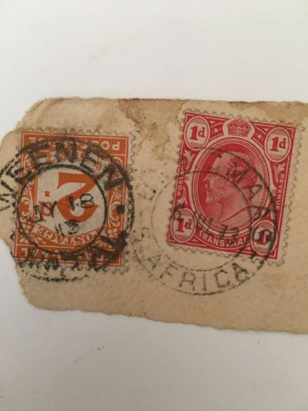 LOVELY USED 2 TRANSVAAL  STAMPS