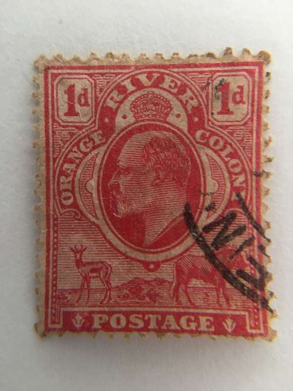 ORANGE RIVER COLONY USED STAMP