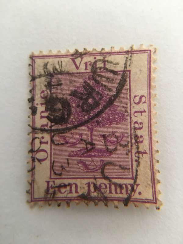ORANGE FREE STATE  USED STAMP