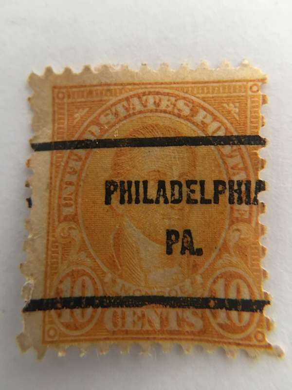 AMERICA USED MONROE STAMP