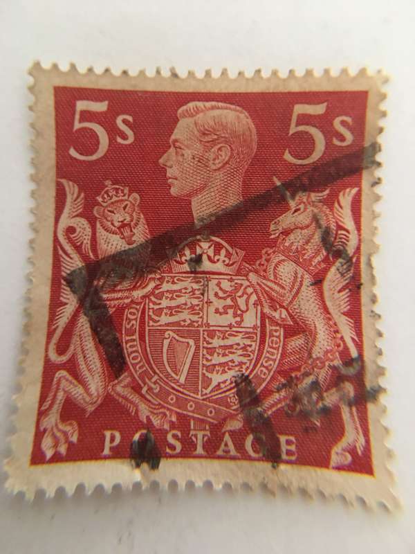 GREAT BRITAIN USED KING GEORGE STAMP