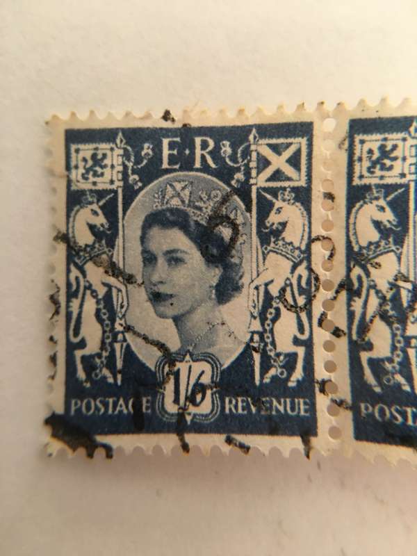 SCOTLAND QUEEN ELIZABETH WILDING SERIES TRIPLE