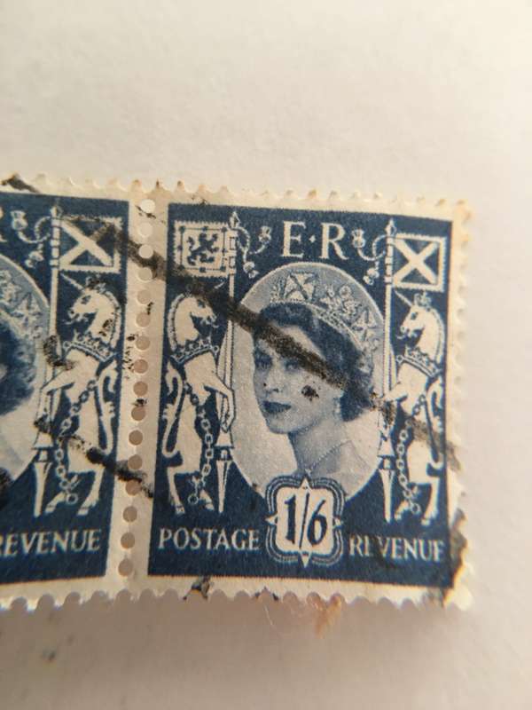 SCOTLAND QUEEN ELIZABETH WILDING SERIES TRIPLE