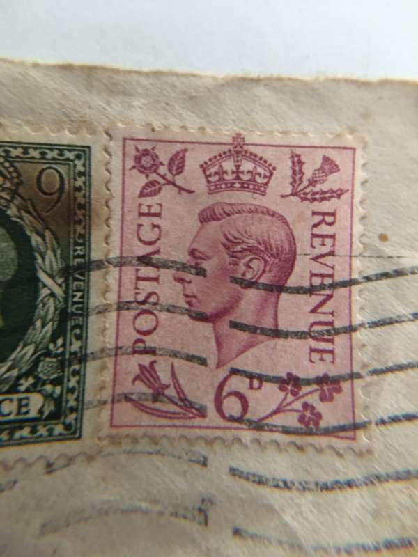 GREAT BRITAIN 2 USED STAMPS