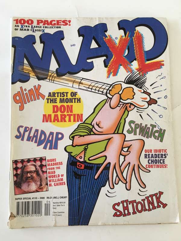 LOVELY THICK MAD MAGAZINE NO. 110 - 2000