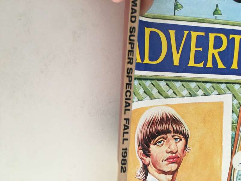 VINTAGE MAD MAGAZINE - SUPER SPECIAL NO. 40  - 1982 NICE THICK ISSUE