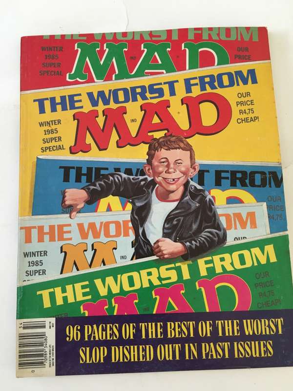 LOVELY THICK VINTAGE MAD MAGAZINE - NO. 53 - 1985
