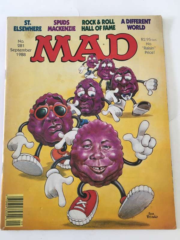 LOVELY VINTAGE MAD MAGAZINE - NO. 281 - 1988