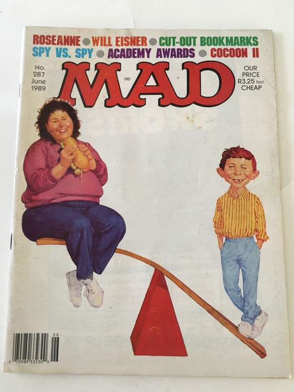 LOVELY MAD MAGAZINE NO. 287 - 1989