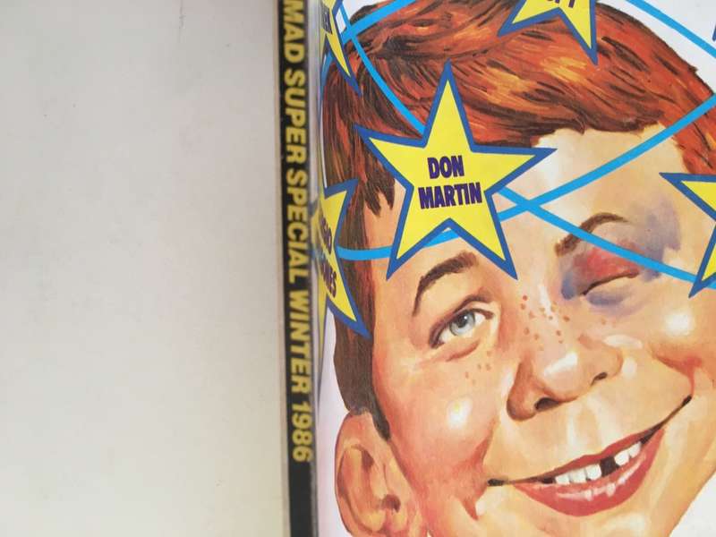 LOVELY THICK VINTAGE MAD MAGAZINE  NO. 57 - 1986