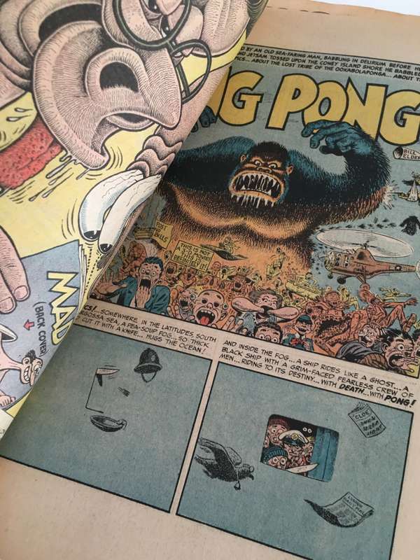 VINTAGE SUPER SPECIAL THICK NUMBER 12 INCLUDING THE NOSTALGIC MAD COMIC  - 1973
