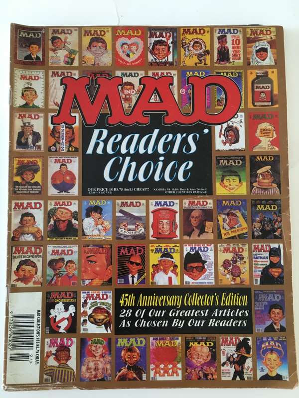 LOVELY VINTAGE MAD MAGAZINE - NO. 18 - 1993