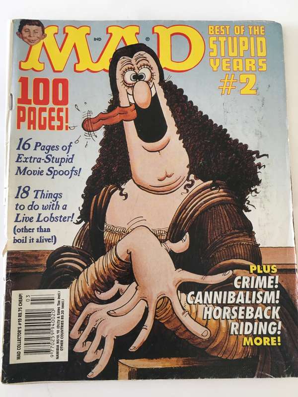 LOVELY MAD MAGAZINE NICE THICK ISSUE - NO. 2  - 1993
