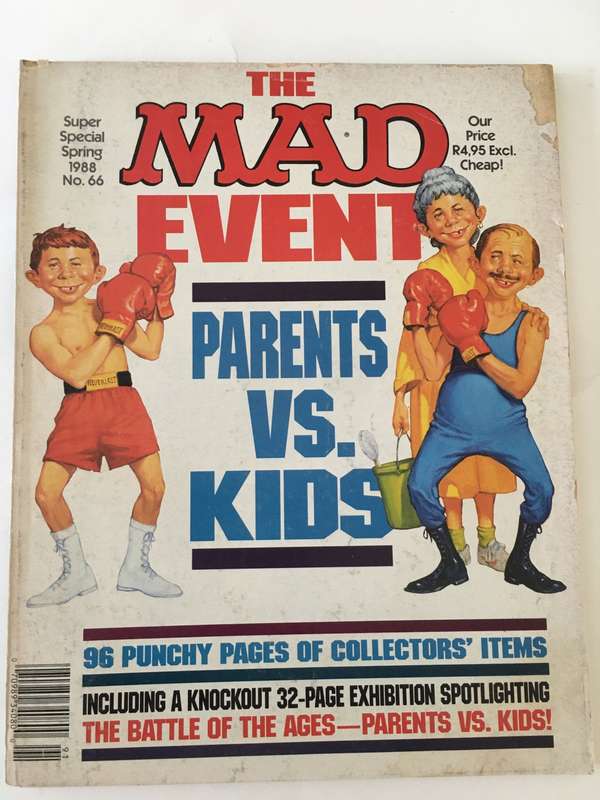 VINTAGE SUPER THICK MAD MAGAZINE NO. 66 - 1988
