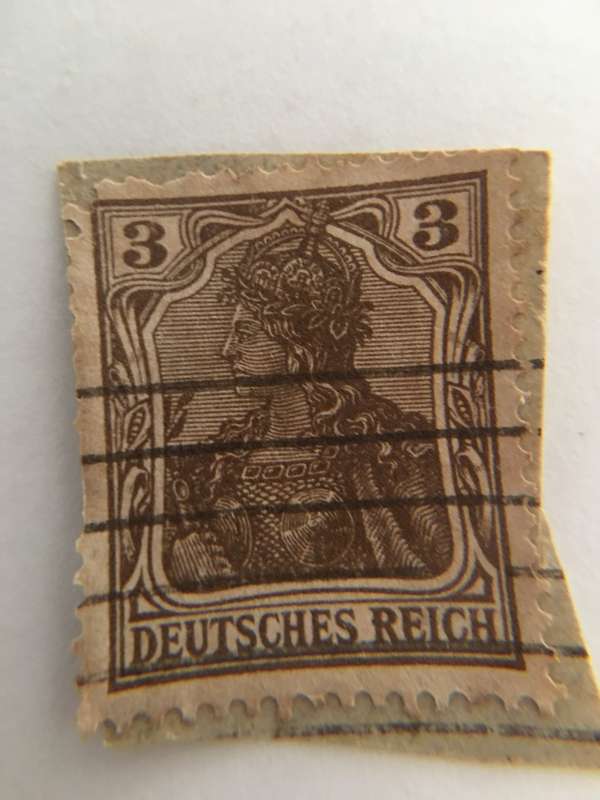 GERMANY DEUTCHES REICH USED STAMP