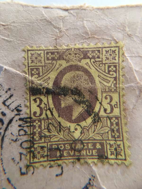GREAT BRITAIN KING EDWARD USED STAMP