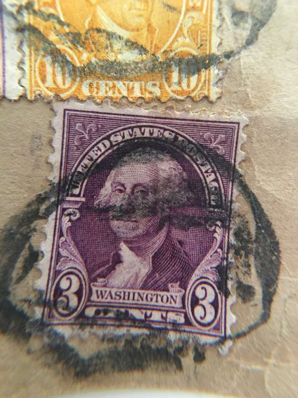 AMERICA 3 USED STAMPS