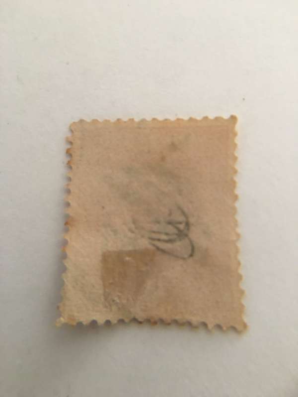 AUSTRALIA  ONE PENNY QUEEN VICTORIA STAMP