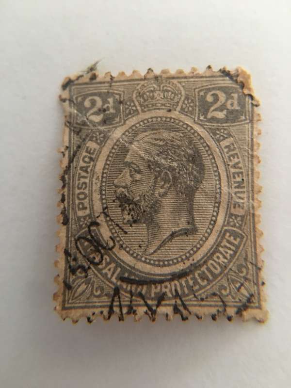 MALAWI NYASALAND  USED 2DKING GEORGE STAMP