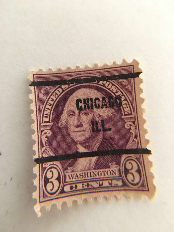 AMERICA 3c GEORGE WASHINGTON STAMP
