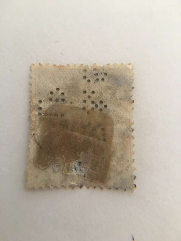 GREAT BRITAIN 4 PENCE KING GEORGE USED STAMP