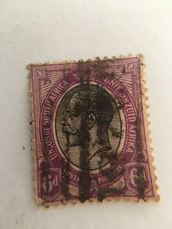 SOUTH AFRICA UNION 6D USED STAMP
