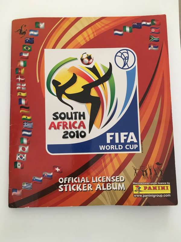 FIFA SOCCER  SOUTH AFRICA 2010 ALBUM SEMI FILLED