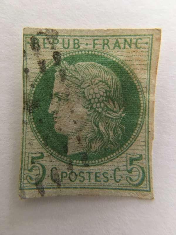 FRANCE CERES 1872 CERES STAMP
