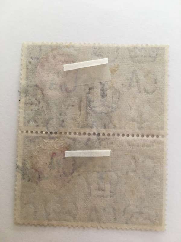 AFRICA / UGANDA / KENYA / TANGANYIKA PAIR USED STAMPS