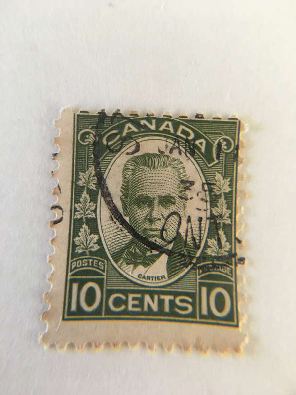CANADA - 10 CENTS 1931 USED STAMP