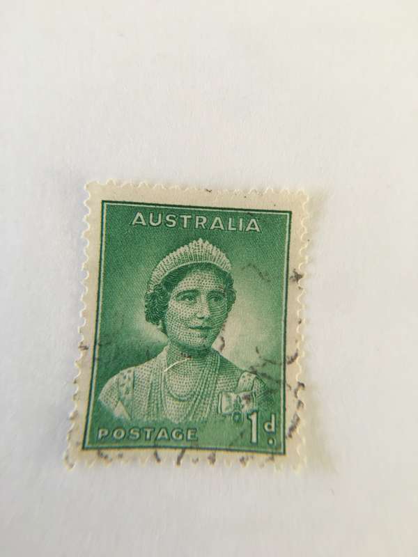 AUSTRALIA 1937 USED STAMP