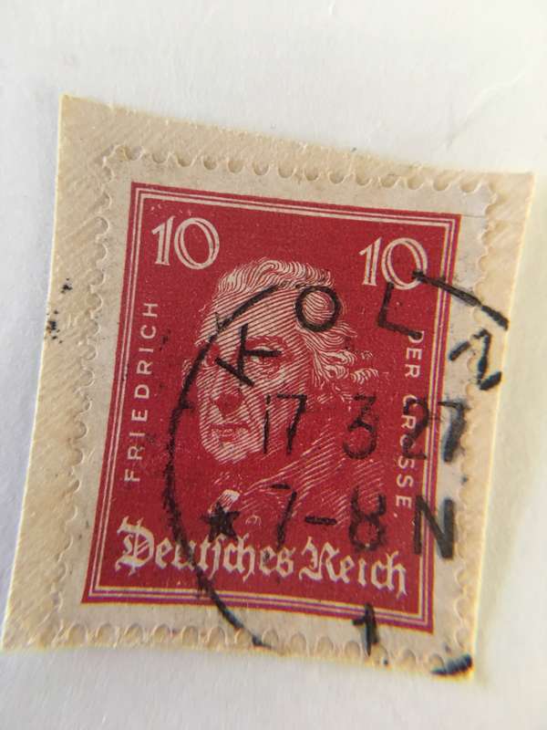 GERMANY DEUTCHES REICH USED STAMP