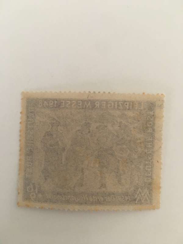 GERMANY OLD DEUTCHES POST USED STAMP 1948