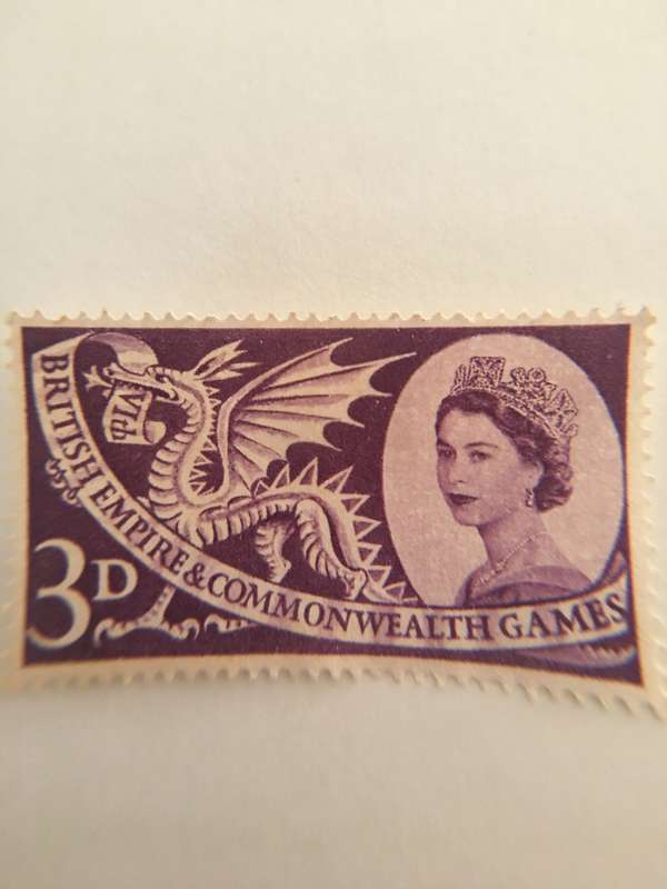 GREAT BRITAIN 3D 1958 UNUSED STAMP