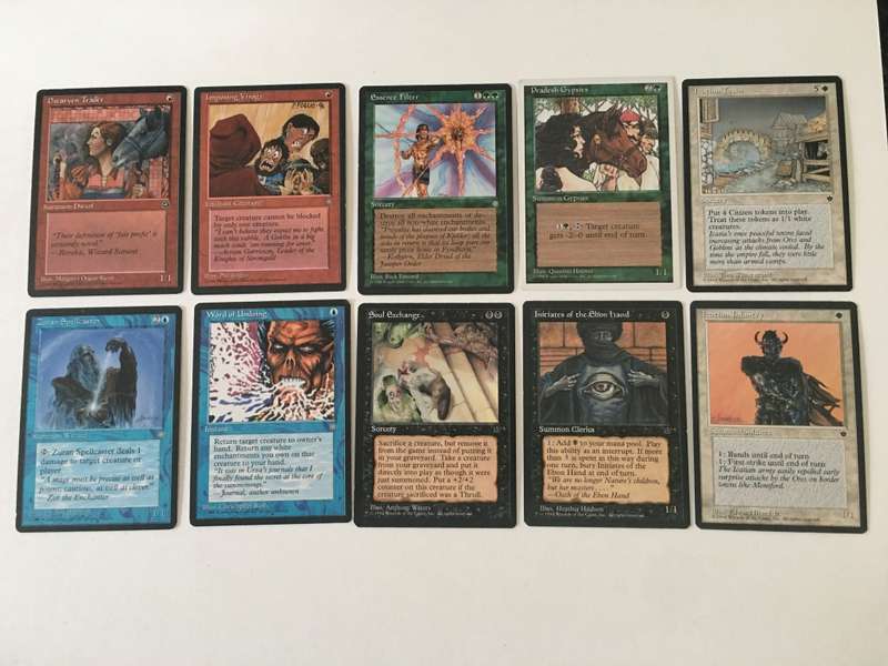 MAGIC THE GATHERING LOT OF 10 CARDS FOR R40 GET YOURS NOW!!!!!
