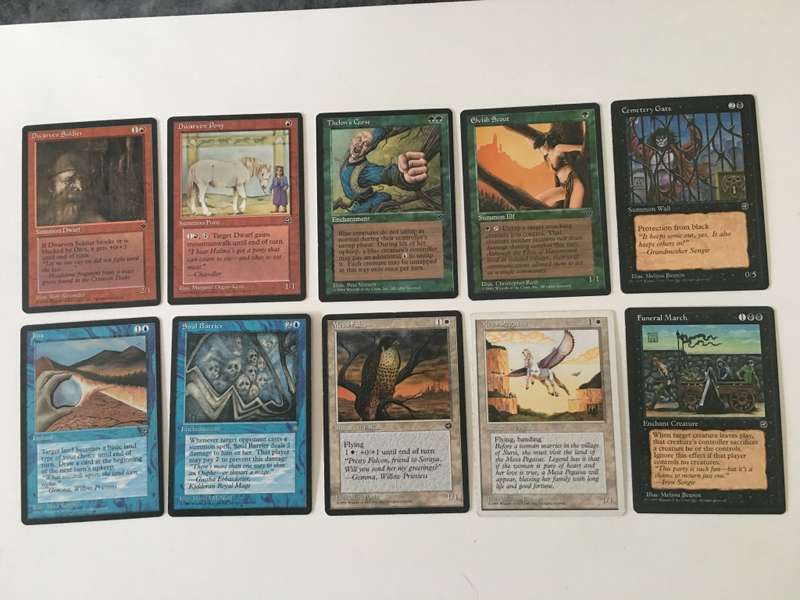 MAGIC THE GATHERING LOT OF 10 CARDS FOR R40 GET YOURS NOW!!!!!