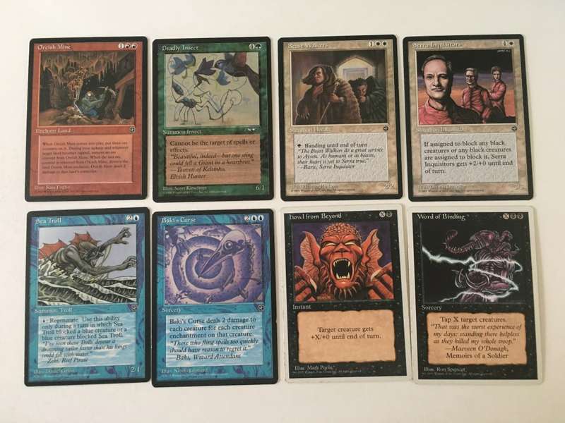 MAGIC THE GATHERING LOT OF 8 CARDS FOR R36 GET YOURS NOW!!!!!