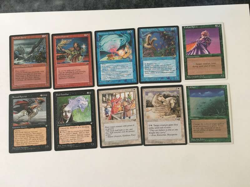 MAGIC THE GATHERING LOT OF 10 CARDS   GET YOURS NOW!!!!!
