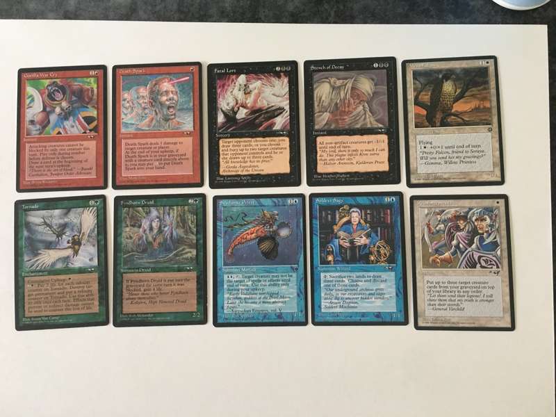 MAGIC THE GATHERING LOT OF 10 CARDS FOR R40 GET YOURS NOW!!!!!