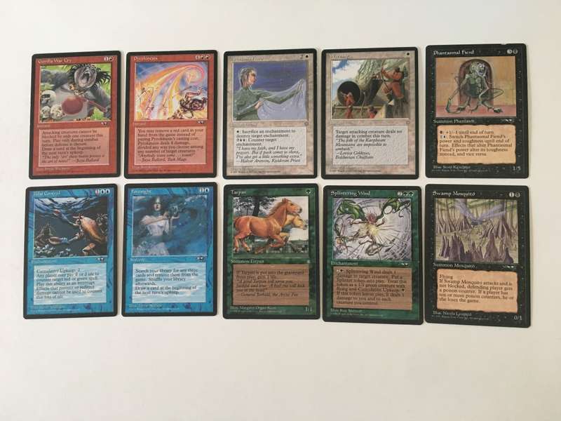 MAGIC THE GATHERING LOT OF 10 CARDS FOR R40 GET YOURS NOW!!!!!