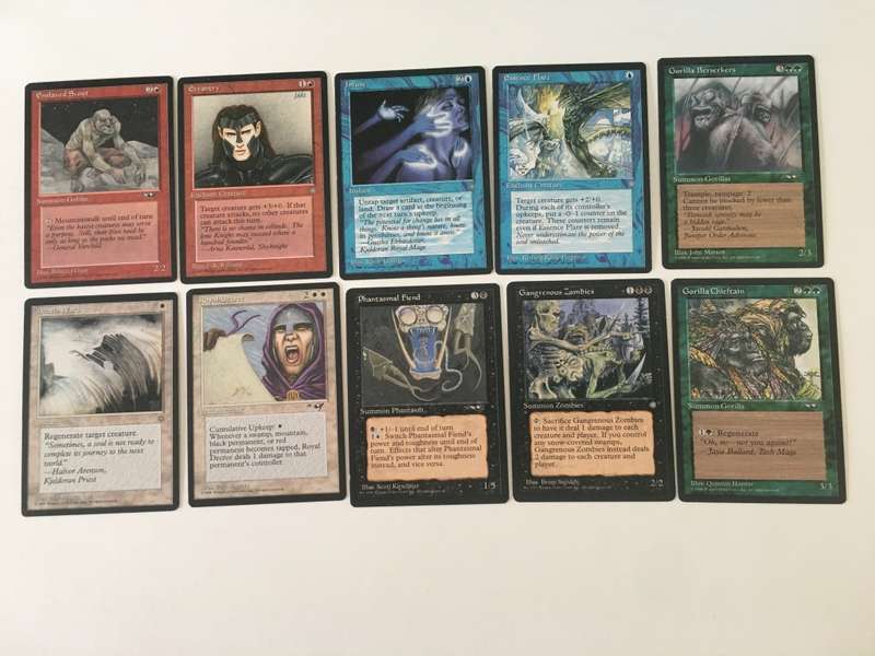 MAGIC THE GATHERING LOT OF 10 CARDS FOR R40 GET YOURS NOW!!!!!