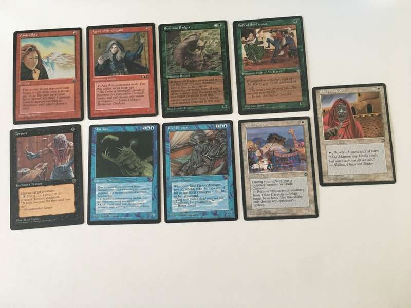 MAGIC THE GATHERING LOT OF 9 CARDS FOR R38 GET YOURS NOW!!!!!