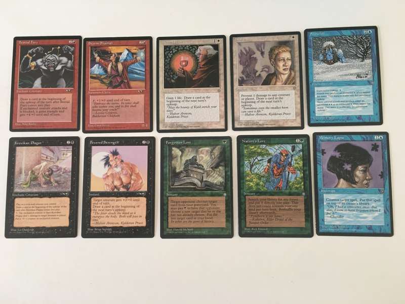 MAGIC THE GATHERING LOT OF 10 CARDS FOR R40 GET YOURS NOW!!!!!