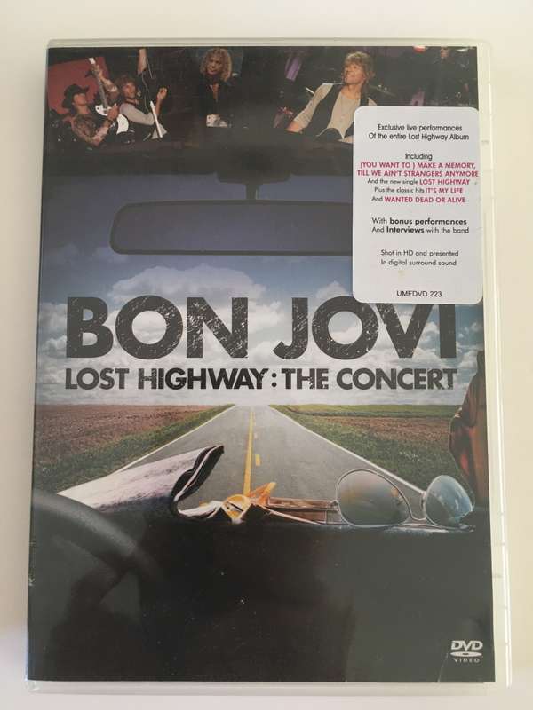 2 BON JOVI MUSIC DVD AND VIDEO