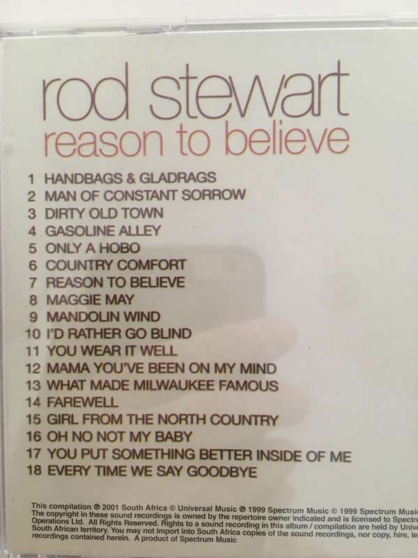 ROD STEWART MUSIC AND DVD LOT - 4 PIECES